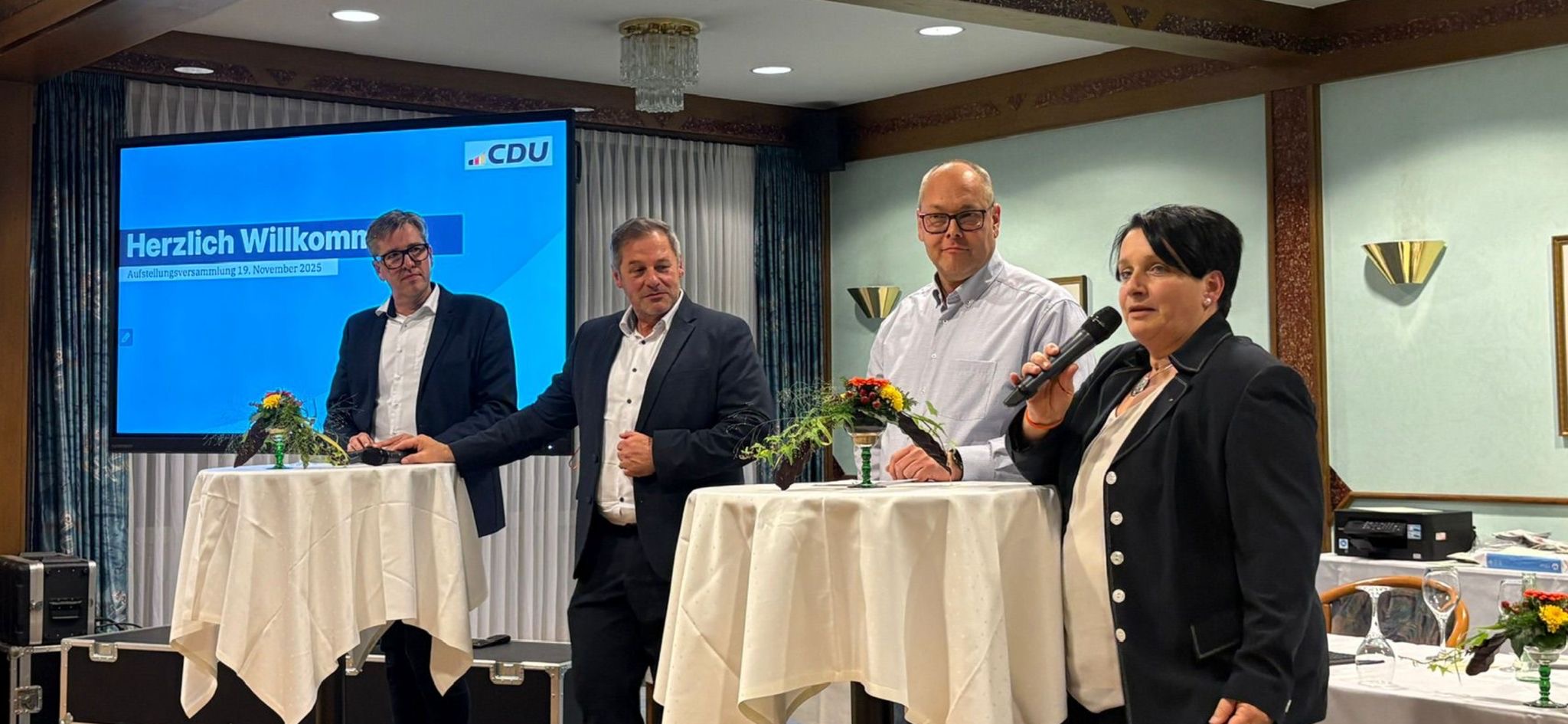 Podiumsdiskussion: v.r.n.l. Antje S�lter, Holger Schlüter, Dirk Ebrecht, Dr. Oliver Junk