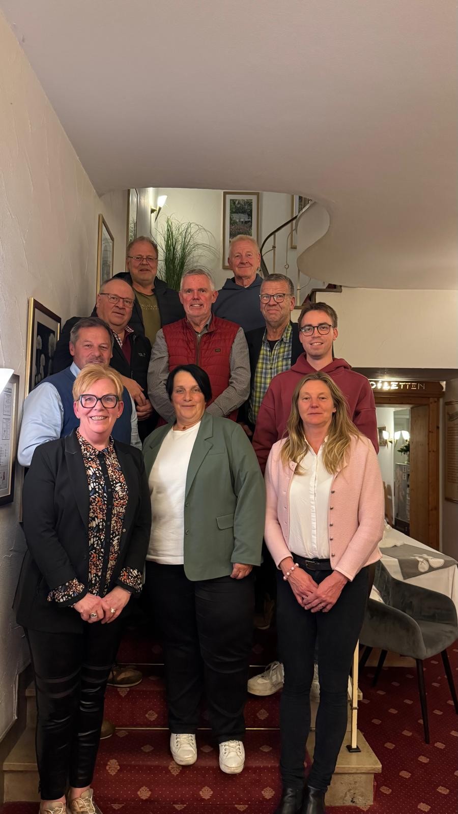 v.l.: Dirk Ebrecht, Beatrix Tappe-Rostalski, Karsten Armbrecht, Dr. Olaf St�dtler, Antje S�lter, Heinz-Hermann Wolper, Horst J�rgens, Christoph Bretschneider, Frederic Otto, Maren Root, im Bild fehlt Carsten Pape